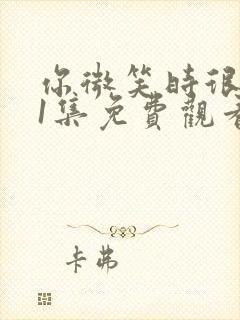 你微笑时很美31集免费观看完整版