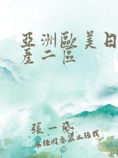 亚洲欧美日韩国产二区