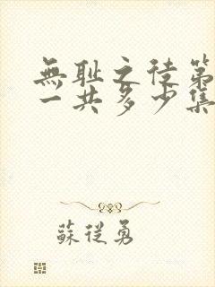 无耻之徒第一季一共多少集