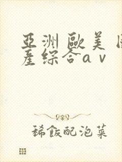 亚洲 欧美 国产综合aⅴ