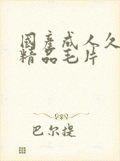 国产成人久久久精品毛片