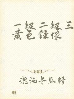 一级二级三级,黄色录像