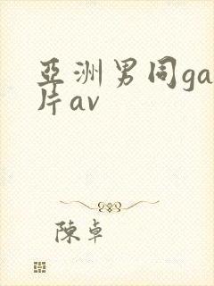 亚洲男同gay片av