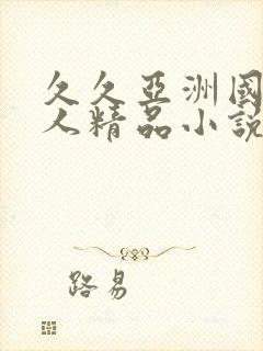 久久亚洲国产成人精品小说