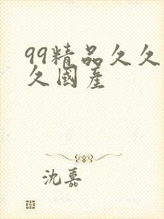 99精品久久久久国产