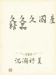 久久久国产午夜精品