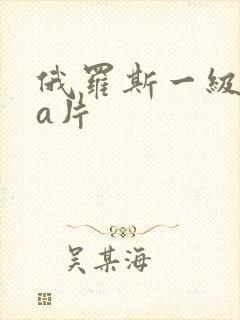 俄罗斯一级aaa片