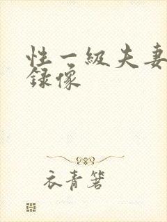 性一级夫妻黄色录像