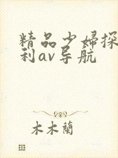 精品少妇探花福利av导航