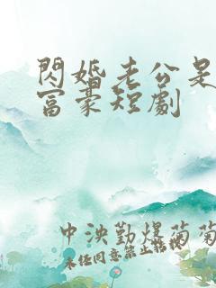 闪婚老公是隐形富豪短剧