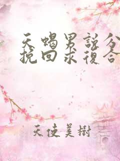 天蝎男说分手后挽回求复合