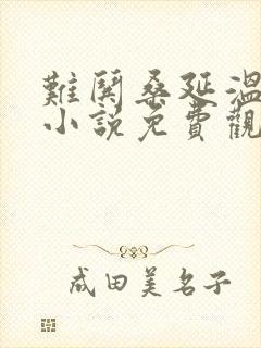 难哄桑延温以凡小说免费观看