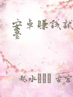 安卓赚钱试玩平台