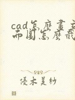 cad怎么画立面图怎么截取