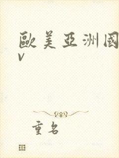 欧美亚洲国产av