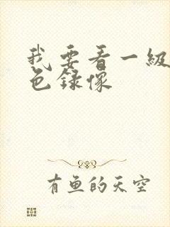 我要看一级的黄色录像