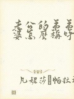 老公的弟弟的老婆怎么称呼