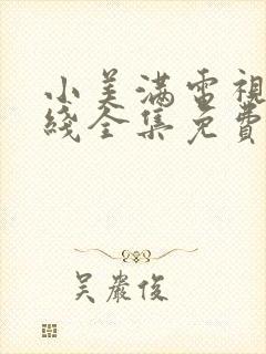 小美满电视剧在线全集免费观看手机