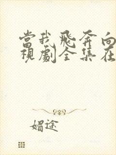 当我飞奔向你电视剧全集在哪里看