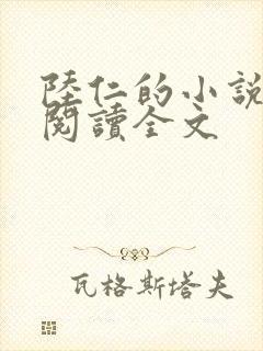 陆仁的小说免费阅读全文