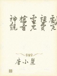 神枪电视剧在线观看免费完整版