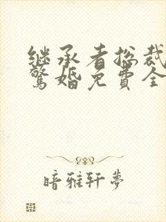 继承者总裁步步惊婚免费全文