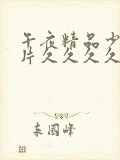 午夜精品少妇毛片久久久久久