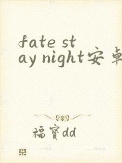 fate stay night安卓