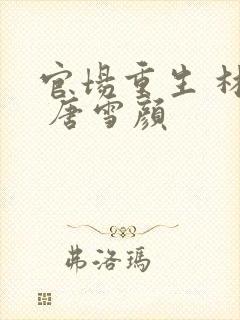 官场重生 林峰 唐雪颜