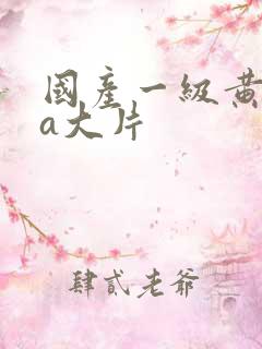 国产一级黄色aa大片