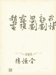 赵露思许我耀眼电视剧剧情介绍