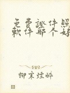 免费证件照修图软件哪个好用