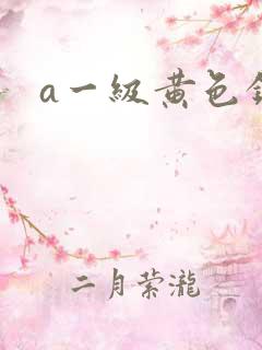a一级黄色录像