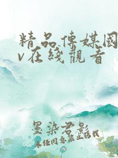 精品传媒国产av在线观看