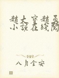 赵大宝赵勇苏媚小说在线阅读