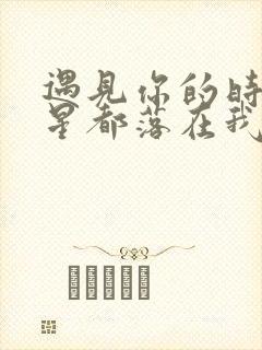 遇见你的时候星星都落在我头上