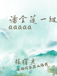 潘金莲一级淫片aaaaa