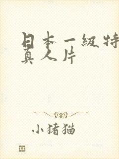 日本一级特黄大真人片