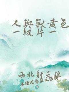 人与兽黄色录像一级片一