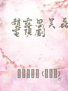 赵露思吴磊演的电视剧