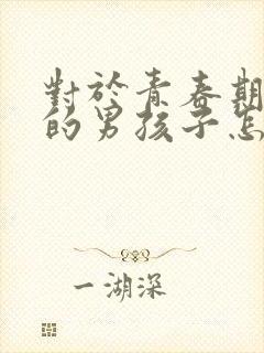 对于青春期叛逆的男孩子怎么办