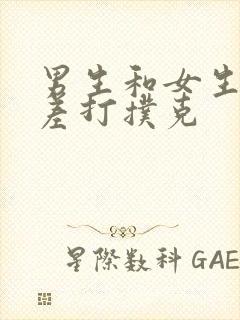 男生和女生差差差打扑克