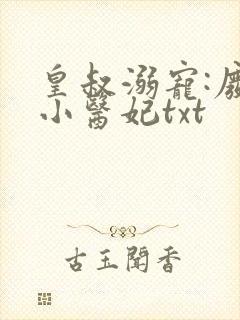 皇叔溺宠:废材小医妃txt