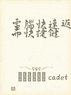 电脑快速返回桌面快捷键