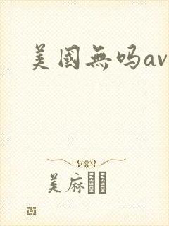 美国无吗av