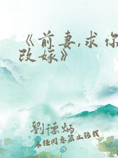 《前妻,求你别改嫁》
