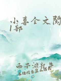 小喜全文阅读第1部