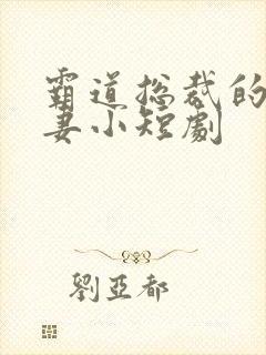 霸道总裁的小娇妻小短剧