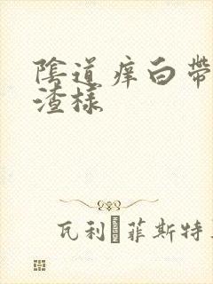 阴道痒白带豆腐渣样