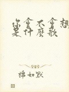 你会不会想起我是什么歌